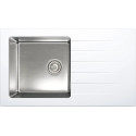 Мойка кухонная Tolero Twist TTS-860 № 923 белая