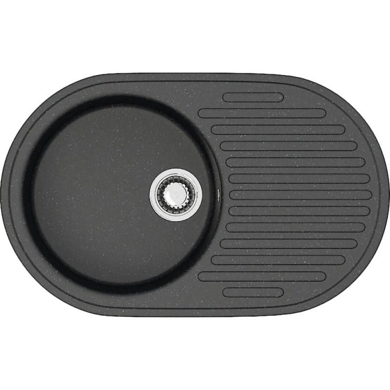 Мойка кухонная ZETT lab. T011Q004 черная