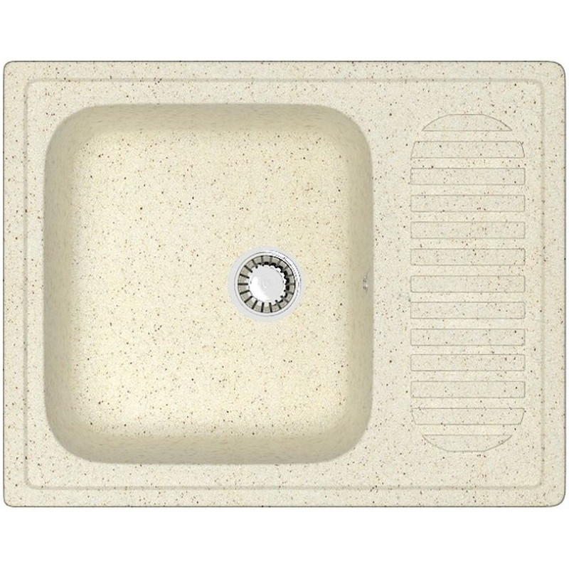 Мойка кухонная ZETT lab. T015Q002 бежевая