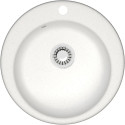 Мойка кухонная ZETT lab. T030Q001 белый лед