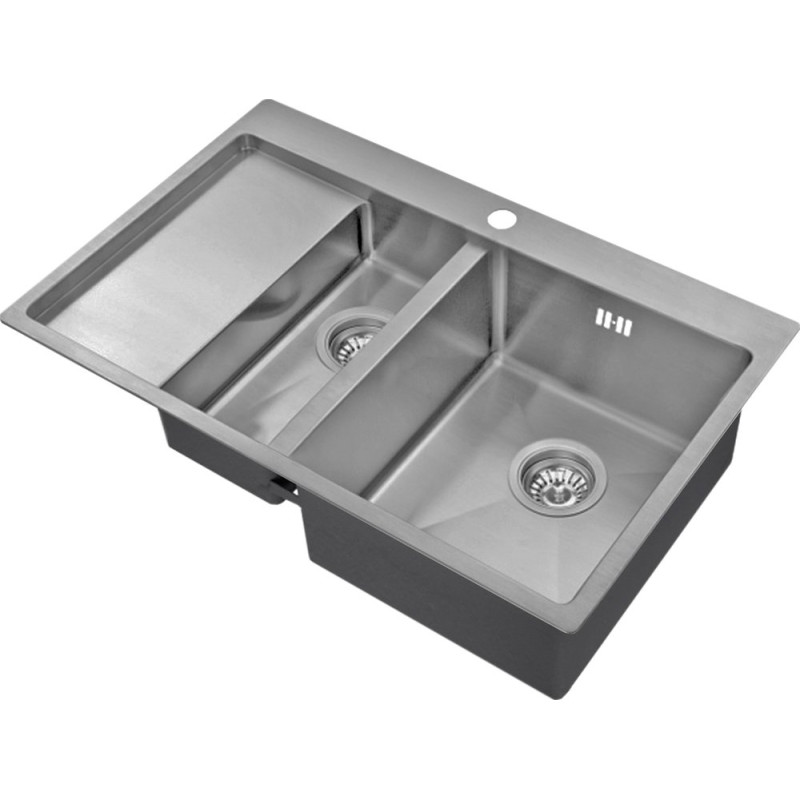 Мойка кухонная Zorg Inox R 5178-2-R