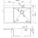 Мойка кухонная Zorg Inox R 7851 R