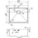 Мойка кухонная Zorg Light ZL R 590510 GRAFIT