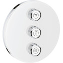 Переключатель потоков Grohe Grohtherm SmartControl 29152LS0 на три потребителя, moon white