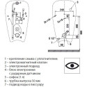 Писсуар Jika Golem 4307.0 подвесной, с радарным датчиком