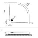 Поддон для душа Excellent Sense Compact 100х100