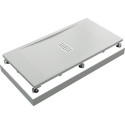 Поддон для душа Good Door Flow 120x80, с ножками и экраном