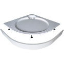Поддон для душа GuteWetter Deluxe 100x100x16 R белый