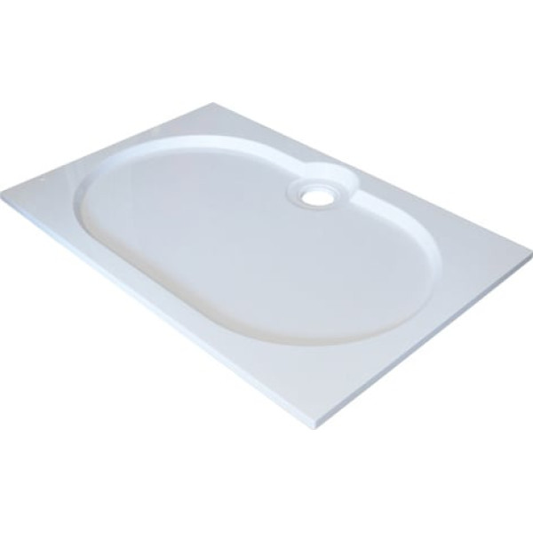 Поддон для душа GuteWetter Deluxe 120x80x2 Q белый