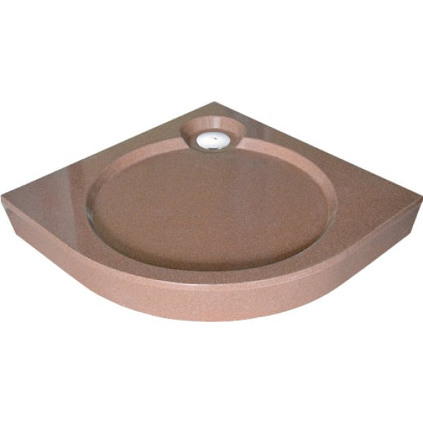 Поддон для душа GuteWetter Deluxe 90x90x16 R терракот
