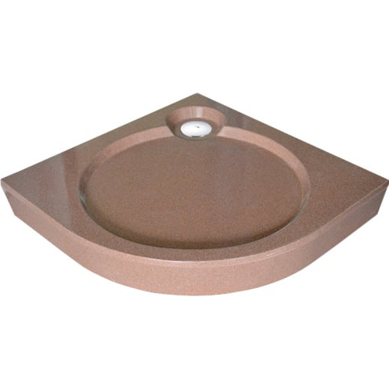 Поддон для душа GuteWetter Deluxe 90x90x16 R терракот