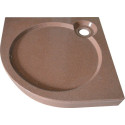 Поддон для душа GuteWetter Deluxe 90x90x16 R терракот