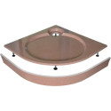 Поддон для душа GuteWetter Deluxe 90x90x16 R терракот