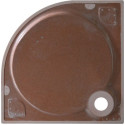 Поддон для душа GuteWetter Deluxe 90x90x16 R терракот