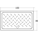 Поддон для душа RGW Ceramics CR-108 80х100х6
