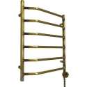 Полотенцесушитель электрический Domoterm Лаура П6 50x80, античная бронза, R