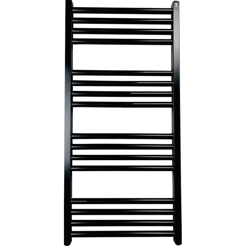 Полотенцесушитель электрический Terma Fiona 43x90, черный матовый