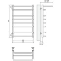 Полотенцесушитель электрический Terminus Полка П8 500*830