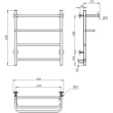 Полотенцесушитель электрический Тругор Пэк 19 60x40