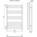 Полотенцесушитель водяной Lemark Mars П10 50x80