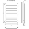 Полотенцесушитель водяной Lemark Status П10 50x80