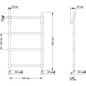 Полотенцесушитель водяной Secado Флоренция 2 50x80 (28/28)