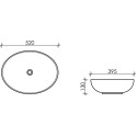 Раковина Ceramica Nova Element CN6017MB черный матовый