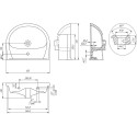 Раковина Cersanit Erica 65