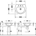 Раковина Duravit Darling New 2621550000 55 см