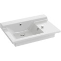 Раковина Jacob Delafon Soprano EXL122 80 см, со смесителем