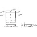 Раковина Jacob Delafon Vox EVD112 60 см