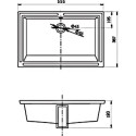 Раковина SSWW CL3063 55 см