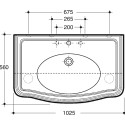 Раковина Simas Arcade AR 874 105 см