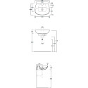 Раковина Simas Vignoni VI10bi*1 60x46 см