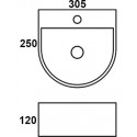 Рукомойник Melana 805-7781