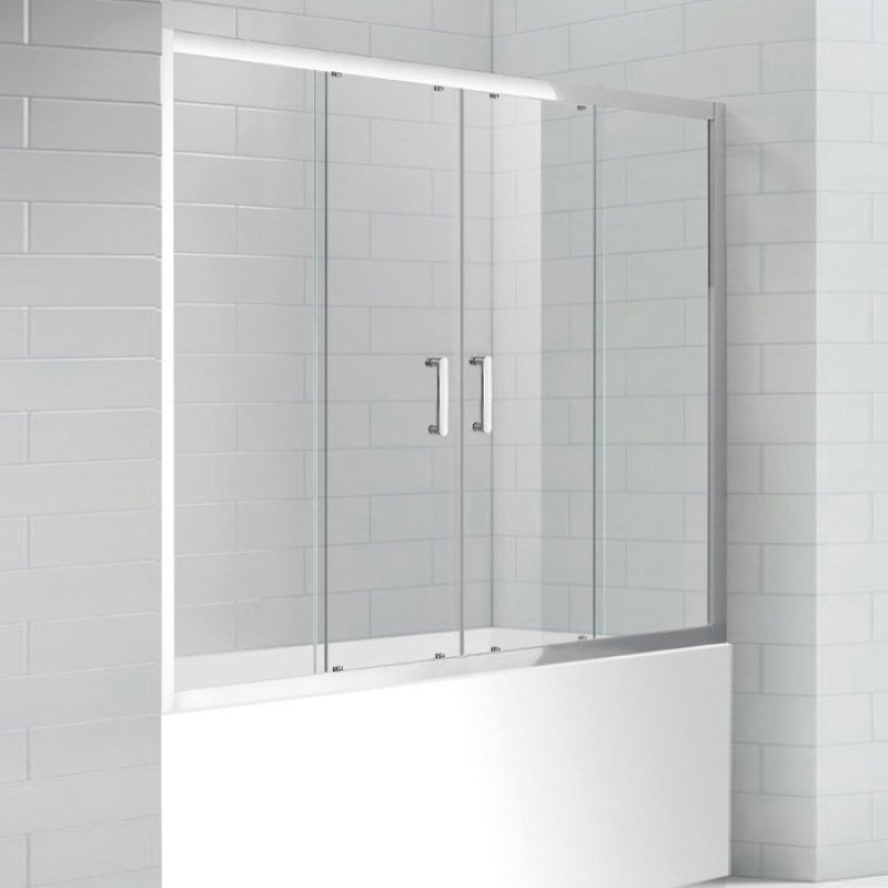 Шторка на ванну Gemy Victoria S30193B 160 см