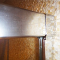 Шторка на ванну GuteWetter Slide Pearl GV-862 правая 120 см стекло бесцветное, профиль хром