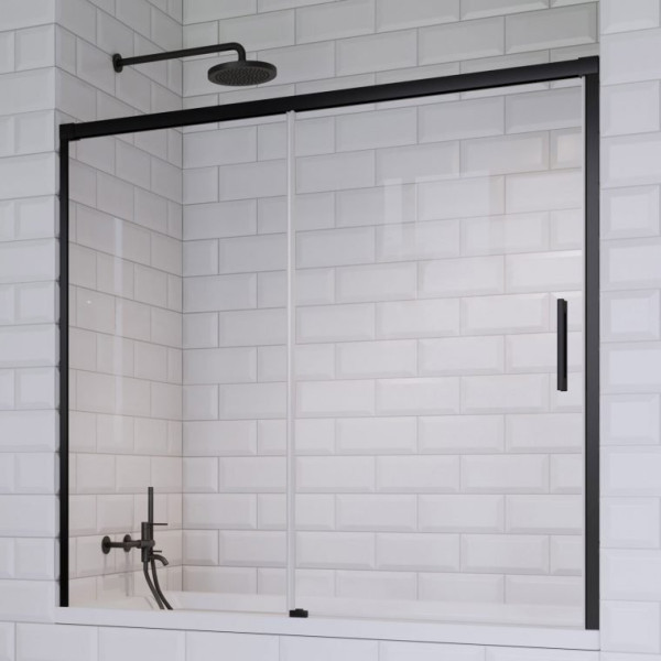Шторка на ванну Radaway Idea Black PN DWJ 150 L