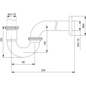 Сифон для раковины Timo 961/00L