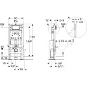 Система инсталляции для унитазов Geberit Duofix UP320 111.380.00.5