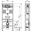 Система инсталляции для унитазов TECE TECEprofil 9500393