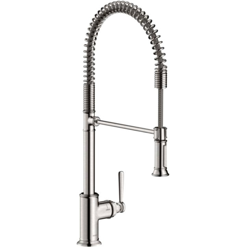 Смеситель Axor Montreux Semi-Pro 16582800 для кухонной мойки, сталь