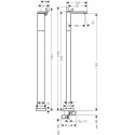 Смеситель Axor MyEdition 47040600 напольный