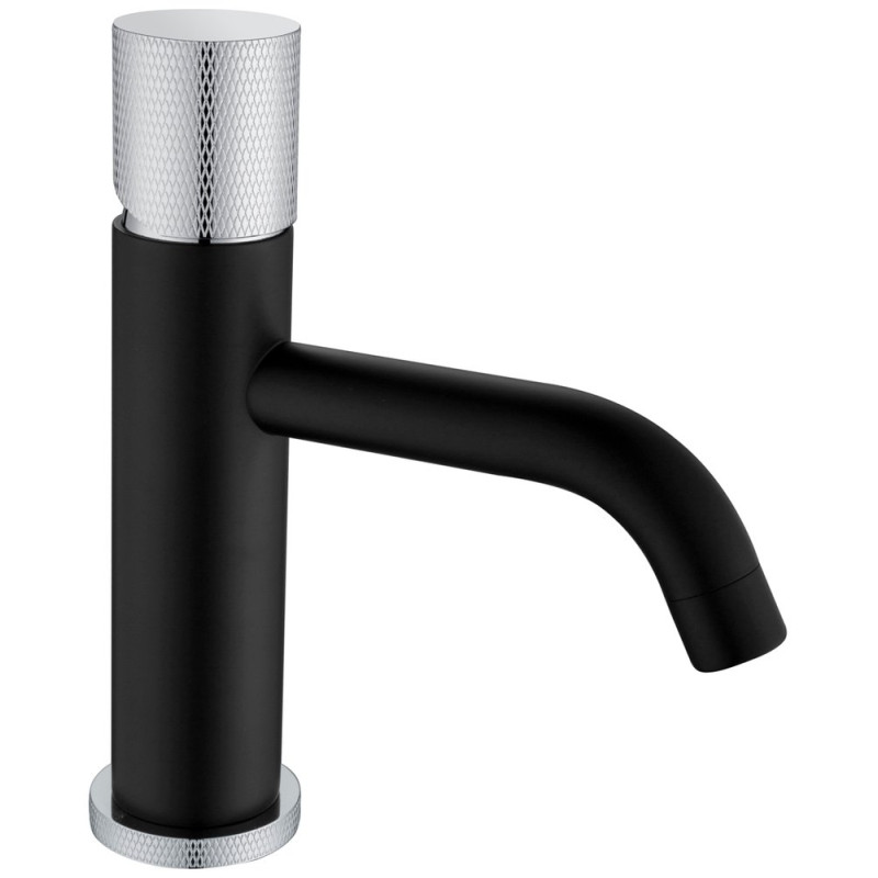 Смеситель Boheme Stick 121-BCR.2 для раковины, black touch chrome