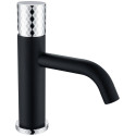 Смеситель Boheme Stick 121-BCR для раковины, black diamond chrome