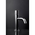 Смеситель Boheme Stick 121-BCR для раковины, black diamond chrome