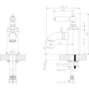 Смеситель Bravat Art F175109U для раковины
