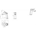 Смеситель Bravat Frey F1368401CP-ENG для раковины