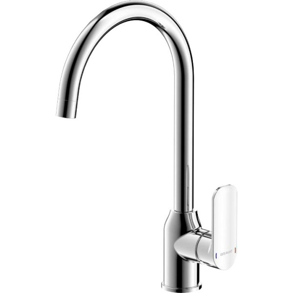 Смеситель Bravat Louise F7191183CP-RUS для кухонной мойки, хром