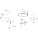 Смеситель Bravat Pure F1105161C для раковины